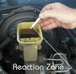 Bad Brake Fluid Reaction Zone